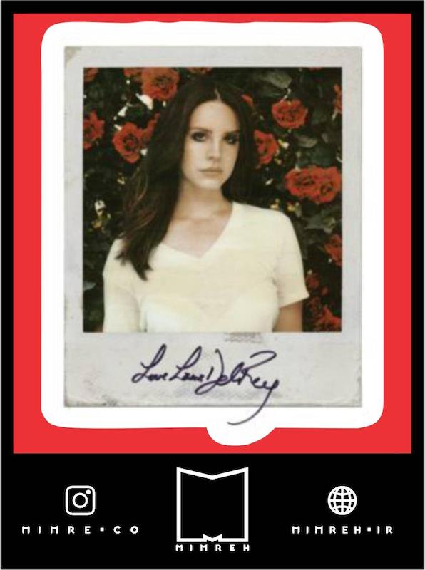 استیکر Lana Del Rey