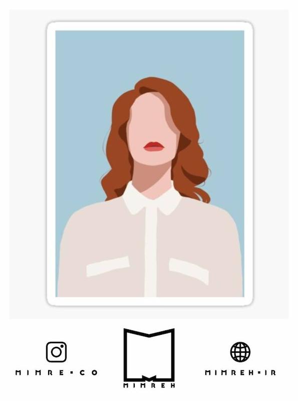 استیکر Lana Del Rey