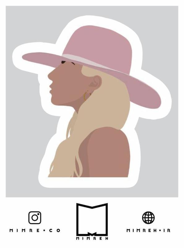 استیکر Lady Gaga