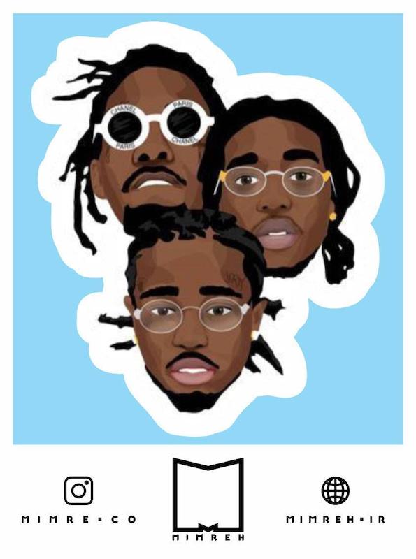 استیکر Migos