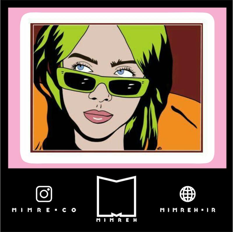 استیکر Billie Eilish