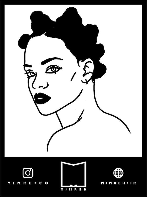 استیکر Rihanna