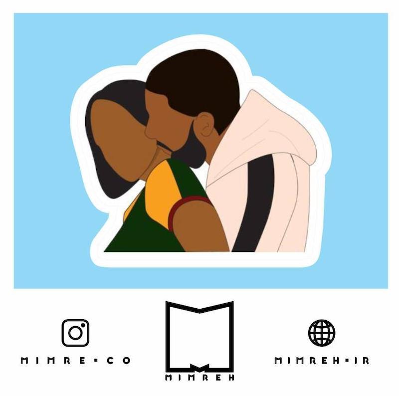 استیکر Rihanna&amp;Drake