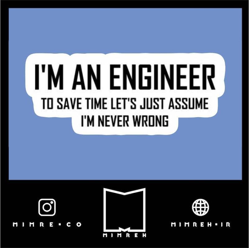 استیکر Engineer6