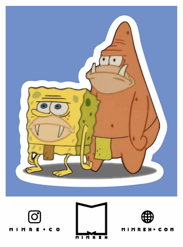 استیکر SpongeBob1
