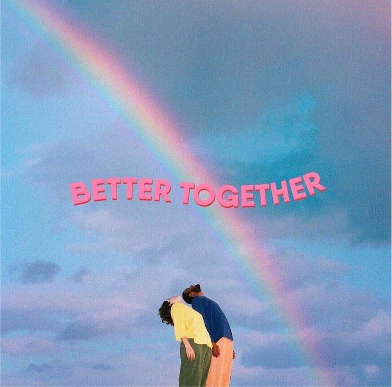 استیکر سوشالی Better together