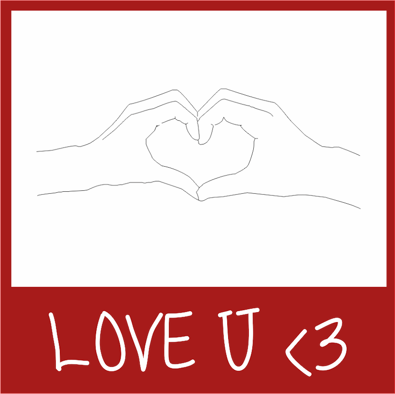 استیکر valentine V4