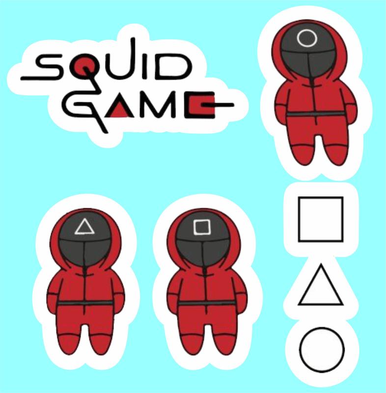 پک استیکر Squid Game 13