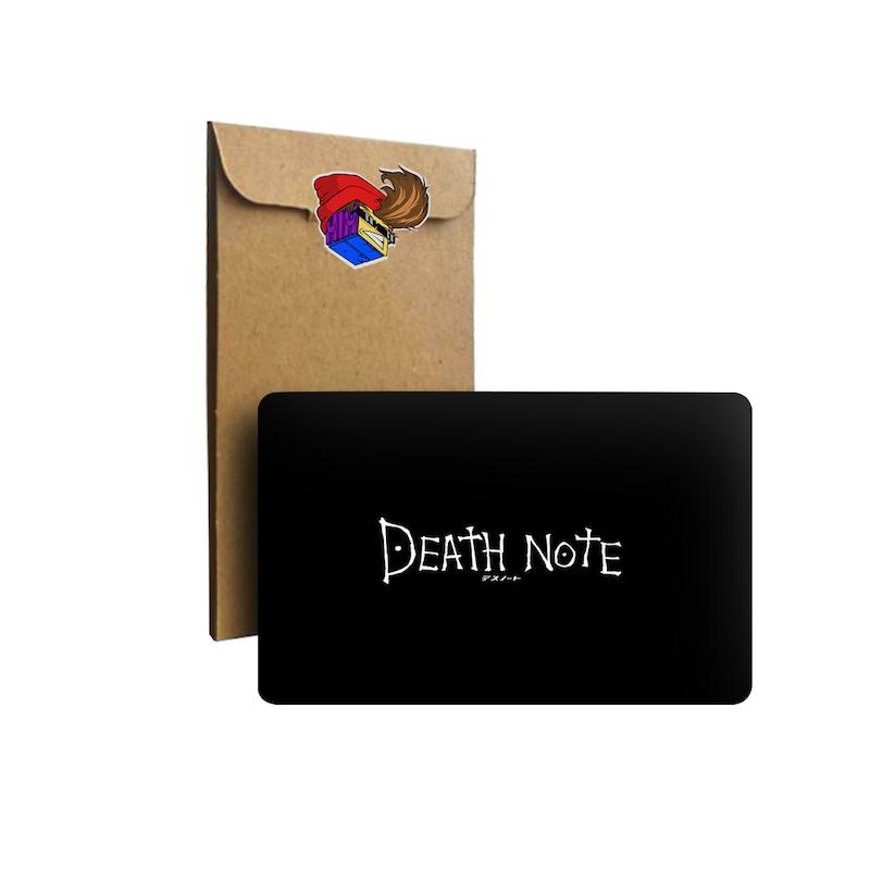 استیکر کارت death note MG27