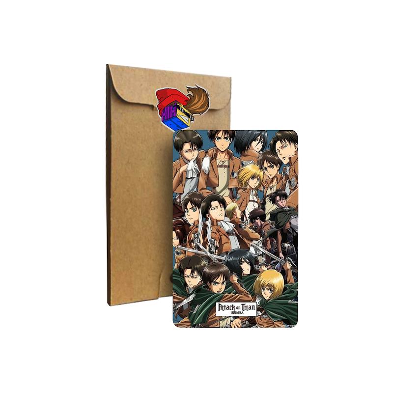 استیکر کارت Attack on Titan MG8