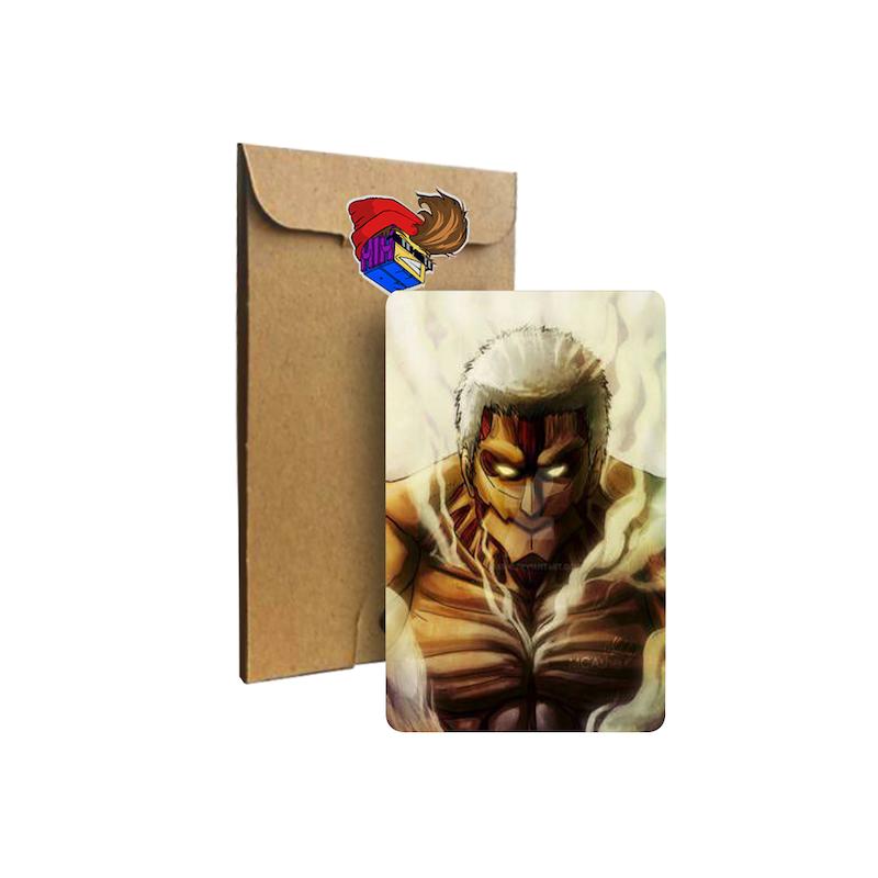 استیکر کارت Attack on Titan MG7