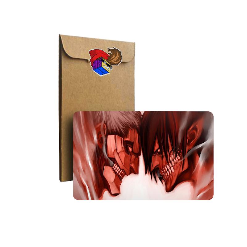 استیکر کارت Attack on Titan MG2