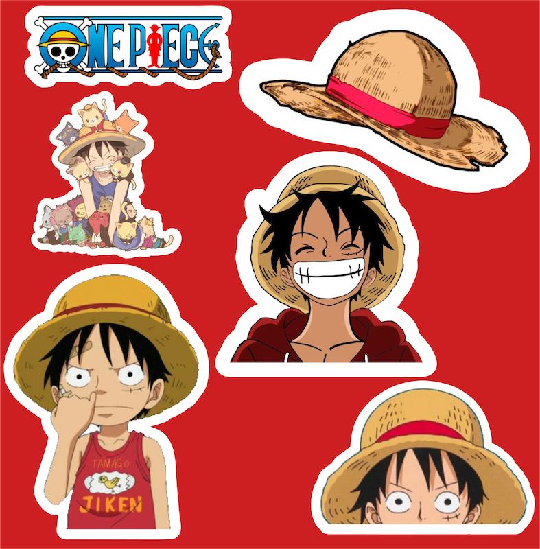 پک استیکر Anime - One Piece 2