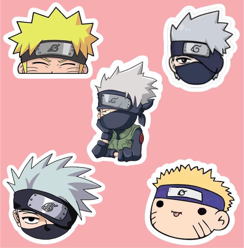 پک استیکر Anime - Naruto 6