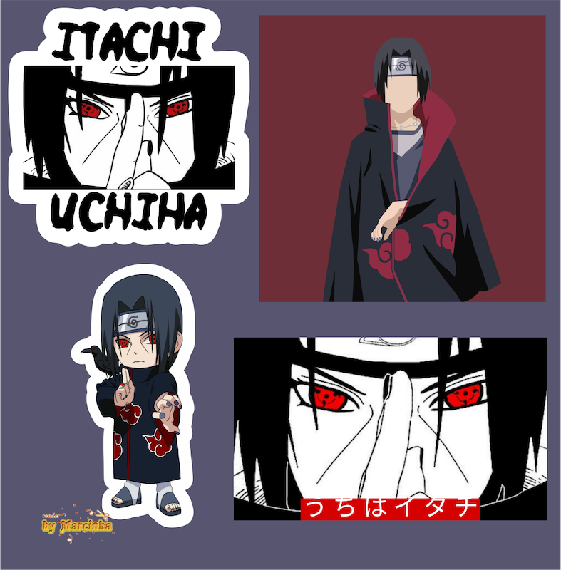 پک استیکر Anime - Naruto 4
