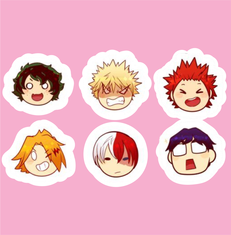 پک استیکر Anime - My Hero Academia 3