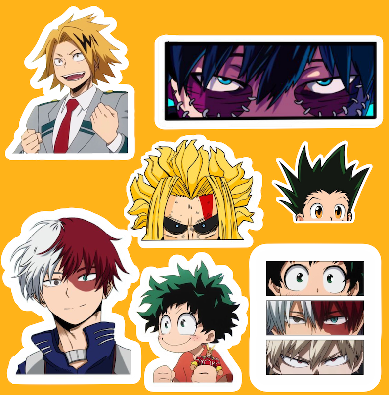 پک استیکر Anime - My Hero Academia 1