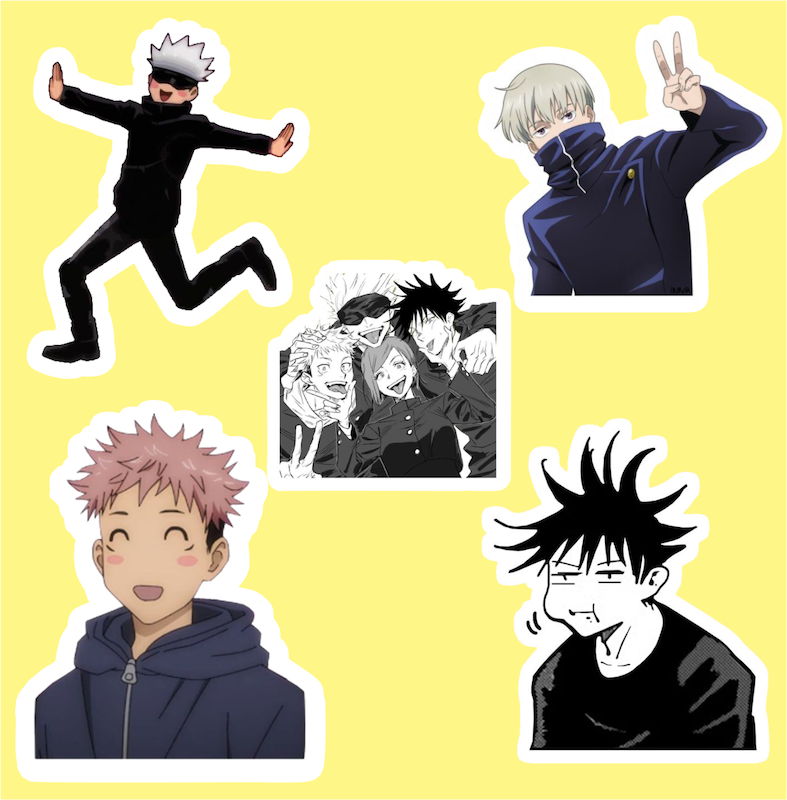 پک استیکر Anime - Jujutsu Kaisen 10
