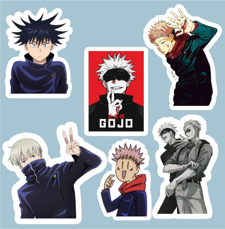 پک استیکر Anime - Jujutsu Kaisen 9
