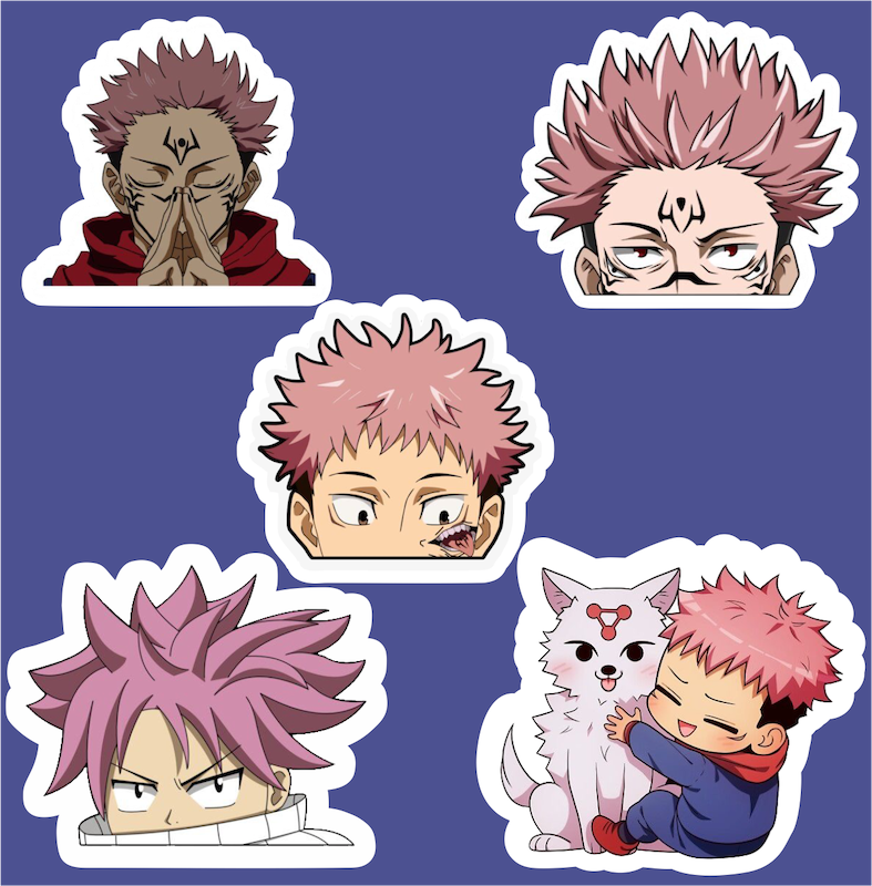 پک استیکر Anime - Jujutsu Kaisen 8