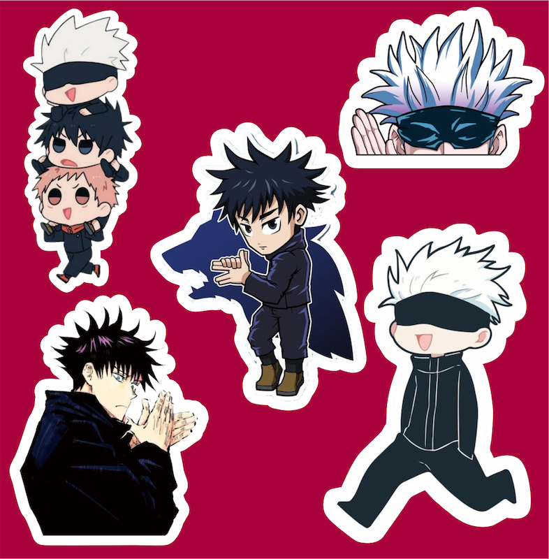 پک استیکر Anime - Jujutsu Kaisen 4