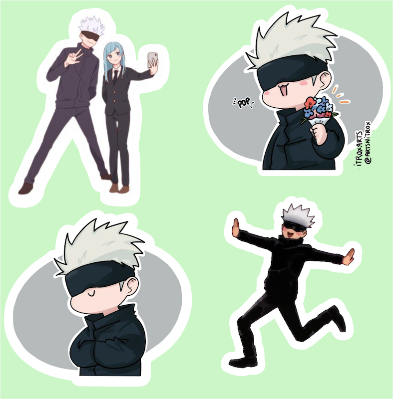 پک استیکر Anime - Jujutsu Kaisen 3
