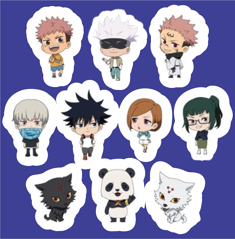 پک استیکر Anime - Jujutsu Kaisen2
