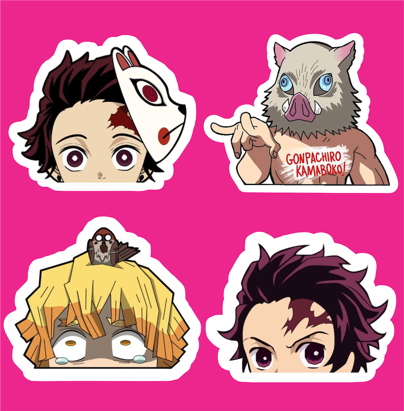 پک استیکر Anime - Demon Slayer 2