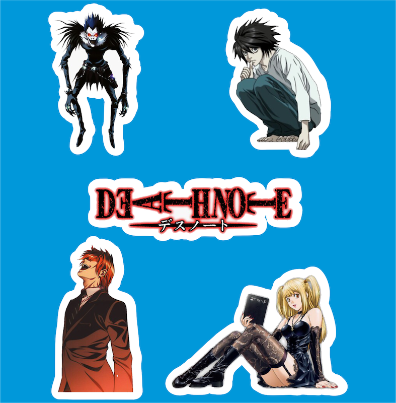 پک استیکر Anime - Death Note 2