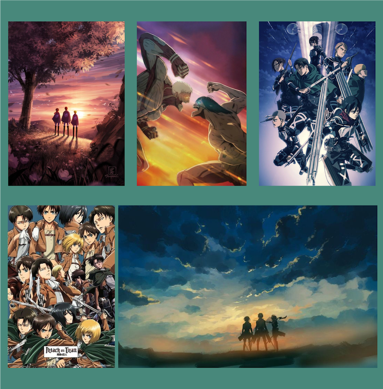 پک استیکر  Anime - Attack On Titan8