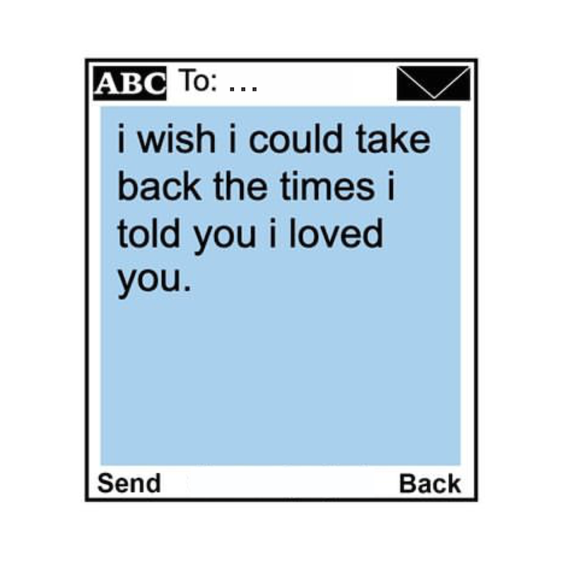 استیکر unsent socially mu99
