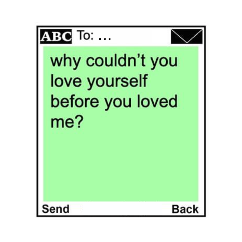 استیکر unsent socially mu59