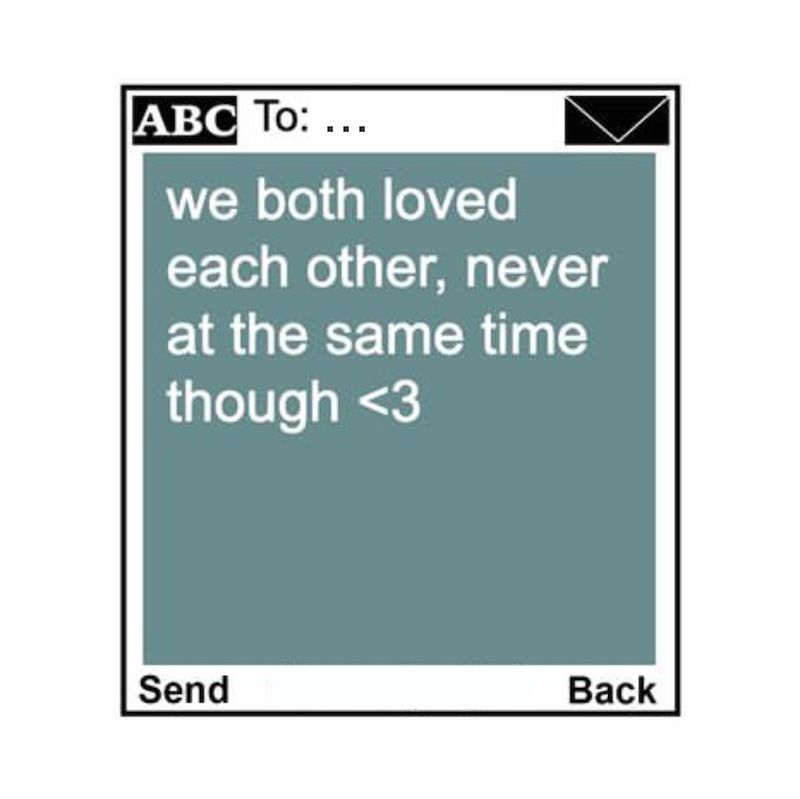 استیکر unsent socially mu54