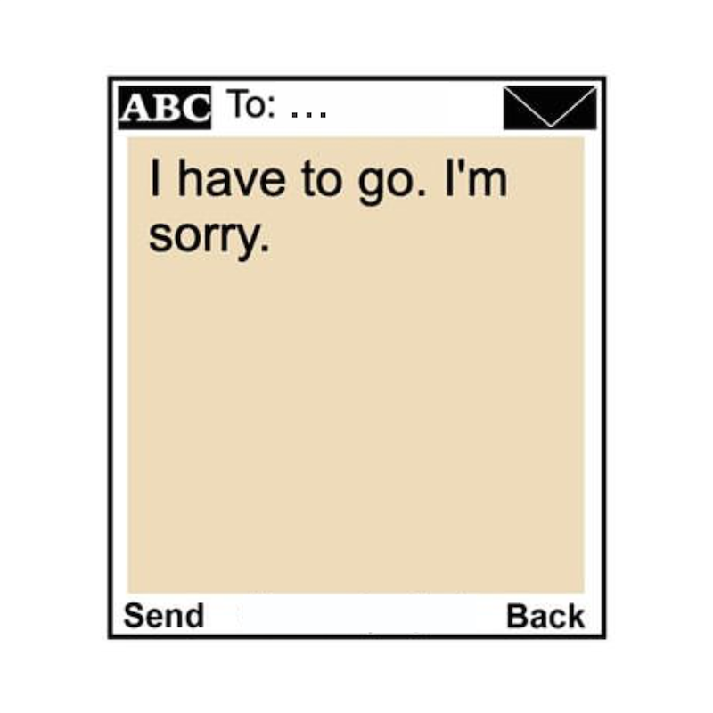 استیکر unsent socially mu48