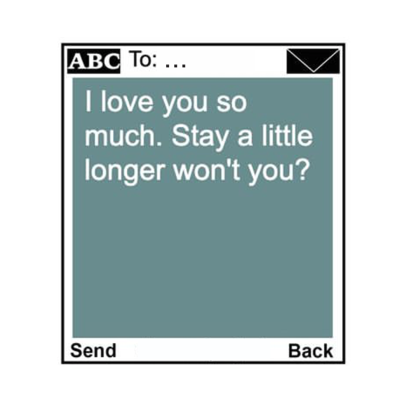 استیکر unsent socially mu38