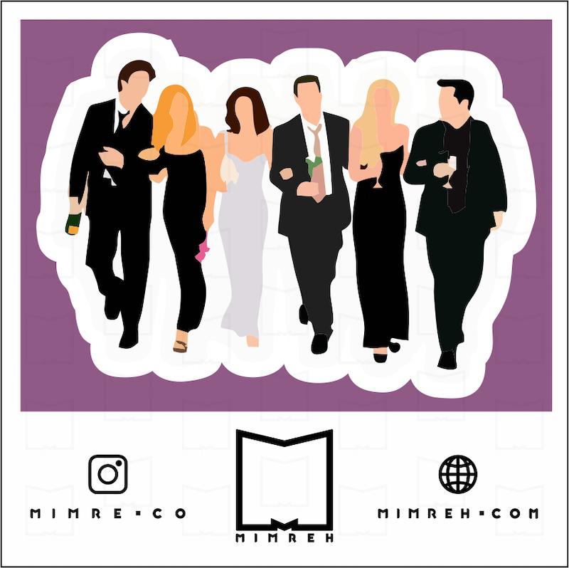 استیکرfriends12-7