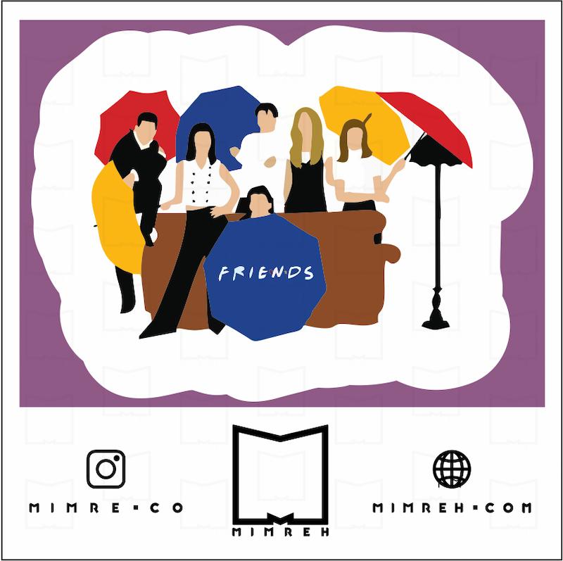 استیکرfriends12-5