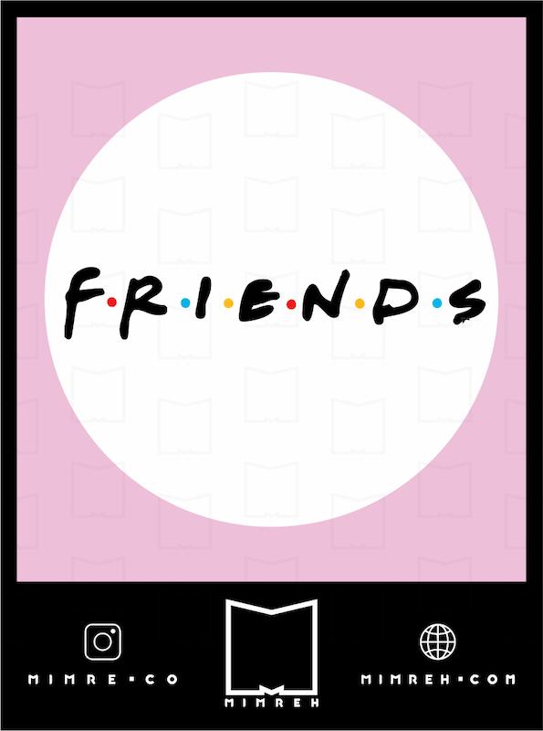 استیکر friends10-6