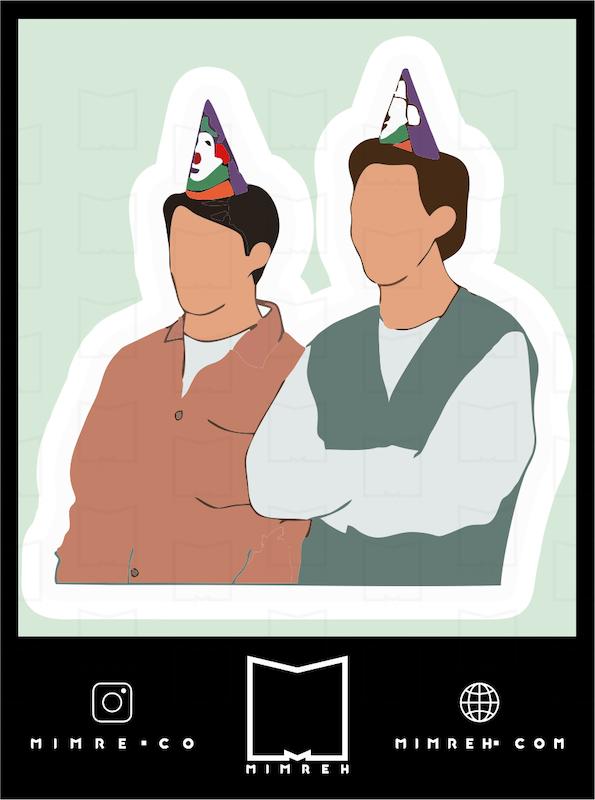 استیکر friends9-5
