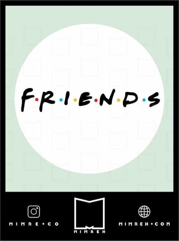 استیکر friends9-4