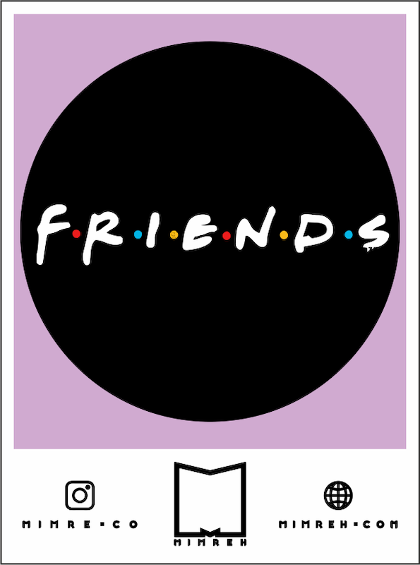 استیکر friends6-3
