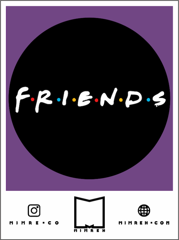 استیکر friends3-3