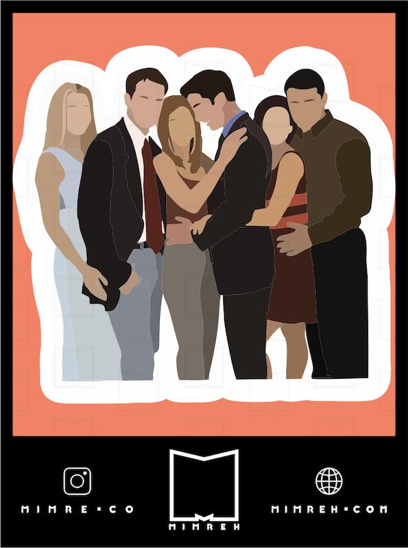استیکر friends2-6