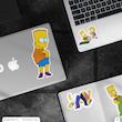 پک استیکر simpsons10