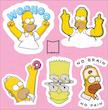 پک استیکر simpsons7