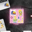 پک استیکر simpsons3