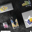 پک استیکر simpsons3