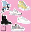پک استیکر shoes3