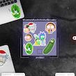 پک استیکر rick and morty4