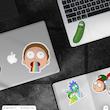 پک استیکر rick and morty4